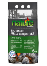 Grillbriketter 6 kg Nature